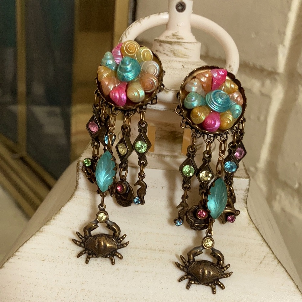 Sea inspired earrings